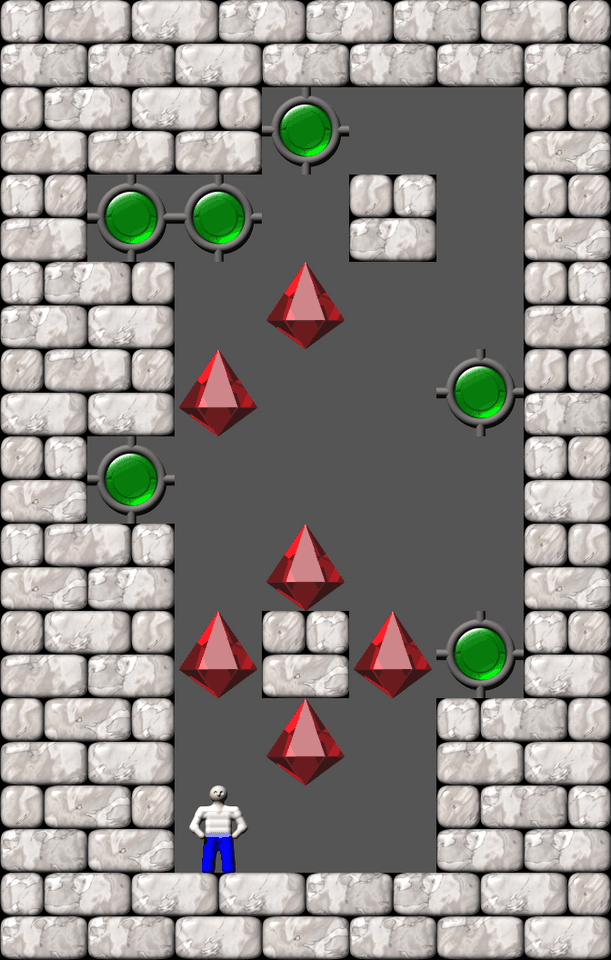 Сокобан More Bugs collections уровень 672